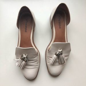 Jeffery Campbell Cream Tassel Shoes